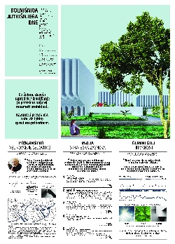 Neža Novak - Bolnišnica jutrišnjega dne : strategija prostorskega razvoja Univerzitetnega kliničnega centra v Ljubljani in idejna zasnova Travmatološke, Infekcijske in Gastroenterološke klinike